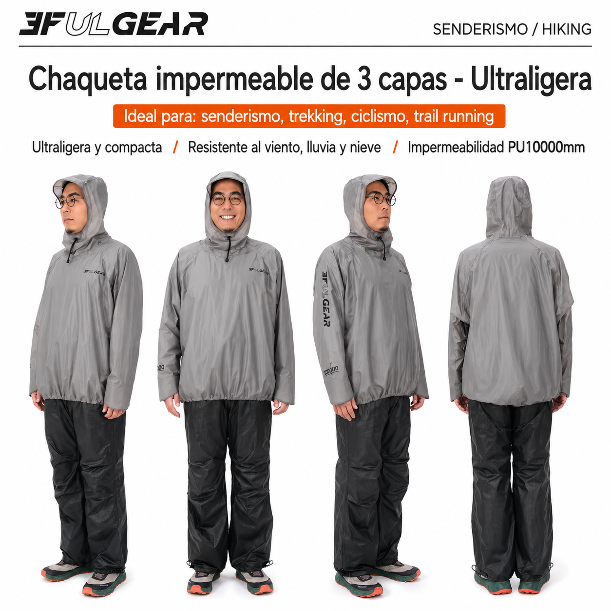 Chaqueta impermeable